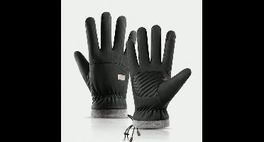 Water- en Winddichte Winterhandschoenen – Touchscreen & Thermisch - Zwart