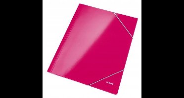 Leitz A4 Kaart met Elastiek - Roze, Duurzaam en Stijlvol