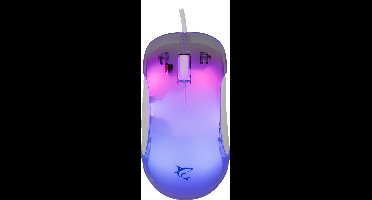 White Shark Mordred-W | Gaming Muis | 825 Chipset | RGB Verlichting | 12.800 DPI | Wit