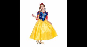 Kostuums voor Kinderen My Other Me Sneeuwmeisje van het Bos Prinses 4 Onderdelen - 7-9 Jaar