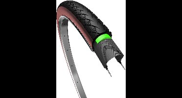 Buitenband Edge Metro Elite Protect 28 x 1.75 / 47-622 mm - zwart/bruin met reflectie