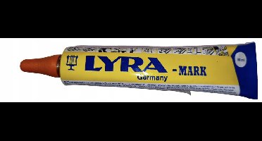 Lyra industriële verf in tube - oranje, waterdicht en duurzaam
