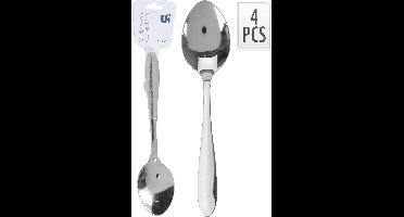 EH Lepel 4-delige set – RVS tafellepels – Duurzaam & vaatwasserbestendig