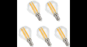 Spectrum LED Lamp E14 4W 230V - 510 Lumen - 4000K Neutraal wit - Natuurlijk licht - Energiezuinig - 5 stuks