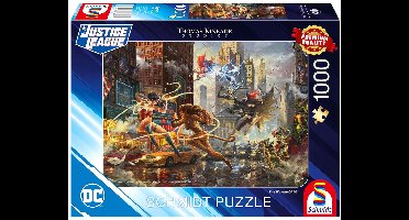 Schmidt Spellen 1000 Stuk DC Comics Vrouwen Thomas Kinkade Puzzel