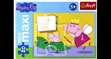 Trefl MiniMaxi Peppa Pig Puzzel 20 Stukken
