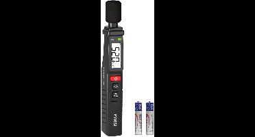 Professionele Decibelmeter - DB Meter - Geluidsmeter - Zwart