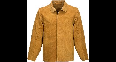 Portwest Lederen lasjack SW34 - Bruin - S