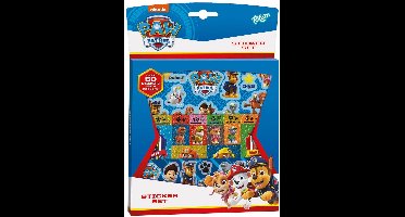 Paw Patrol Stickerset – Grote stickerset voor kinderen – Boordevol stickers – Creatief speelgoed – Knutselen – Versieren – Kleurrijk & kindvriendelijk – Paw Patrol fans – Stickerplezier – Cadeau-idee – Decoratie – Nickelodeon – Marshall, ChaseSkye
