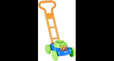 Eddy Toys Zeepbellen Grasmaaier - Bubble Lawn Mower met 56 ml Bellenblaasvloeistof - Bellenblaas Machine voor Buiten - Duw Grasmaaier met Zeepbellen - Werkt op 2x AA Batterijen - Item 30067