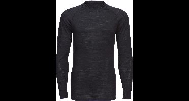 Portwest Merinowol T-shirt met ronde hals en lange mouwen B183 - Zwart - M
