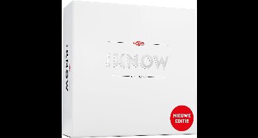 Tactic iKNOW – Bordspel – Quizspel – Kennisspel – 1.600 Vragen - 4.800 Aanwijzingen - 2-6 Spelers – Vanaf 15 jaar - Nederlandse (vernieuwde) editie!