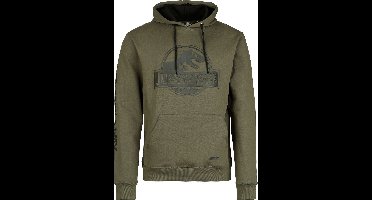 Jurassic Park Jurassic Park Logo Heren Trui met capuchon - khaki - XXL
