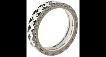 3M Universele Motagetape – 5m x 19mm – Extra Dun – Draagkracht 10kg/m² – UV-bestendig – Voor Binnengebruik – Sterke Dubbelzijdige Montage Tape