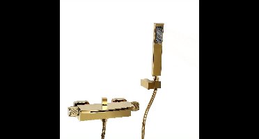 Doucheset – Douchekraan – Mengkraan – Douchegarnituur – Regendouche – Mengkraan met Enkele Hendel – Flexibele Handdouche met Glijstang