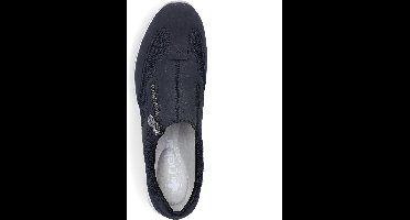 Rieker dames lage schoen slip-on schoen 54474-14 Blauw