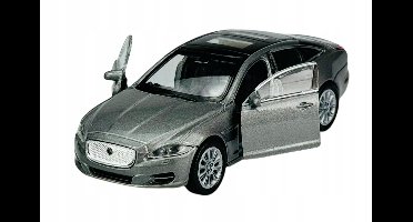 Welly Jaguar XJ Zilver Metaal 1:34 Speelgoedauto Deuren Open