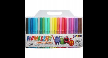 Flamasters 24 Kleuren - Wasbaar & Levendig