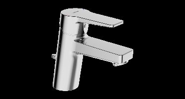 Hansa Twist - Wastafelkraan met waste, chroom 09092283