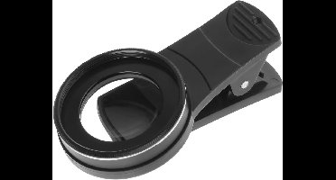 Brenzoos - Smartphone Telefoons universele lens macro 15x clip - Opzetlens voor mobiele telefoon camera
