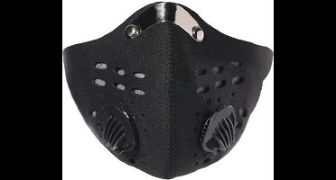 New Age Devi - Trainingsmasker - Mondmasker - Zuurstofmasker - Fitness en Hardlopen - Zwart