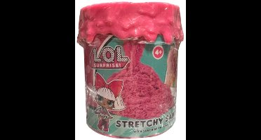 Lol Suprise Super Stretchy Speelzand - Knijp, Stretch en Speel - Inclusief Een Verborgen Verassing - 4+