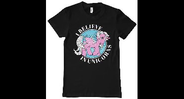 My Little Pony I Believe In Unicorns T-Shirt Black-M