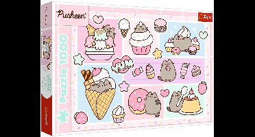 Trefl puzzel Sweet Pusheen - 1000 stukjes karton educatief.