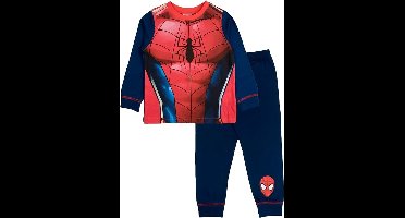 Marvel Spiderman Pyjama - rood met blauw - Maat 92/98 - Jongenspyjama
