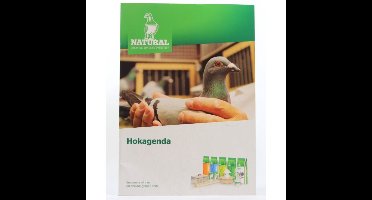 Natural Duivendagboek (nederlandstalig) - hokagenda (om de duivenkweek te noteren)