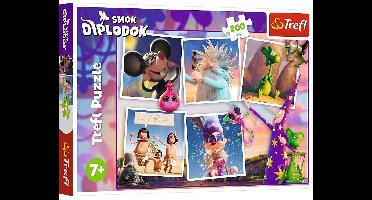 Puzzel Avonturen van de draak Diplodocus 200 stukjes - Puzzle Przygody Smoka Diplodoka 200