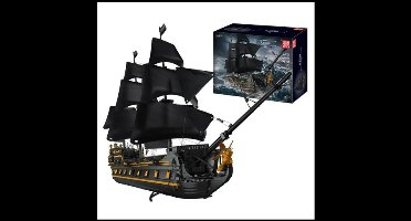 Piraten schip bouwset - grote zwarte parel - bouwstenen pakket - modelbouw voor kinderen en volwassenen - 13186 stuks - inclusief handleiding - originele doos - educatief speelplezier - kerstcadeau idee