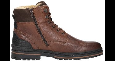 Australian York Veterschoenen Hoog - Cognac - Maat 49