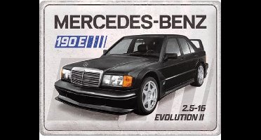 Wandbord Mercedes-Benz - 190 E 2.5-16 Evolution II