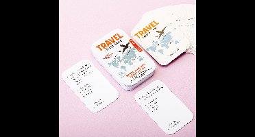 Kikkerland Travel Trivia - Pubquiz - 50 vragen - Spel voor onderweg