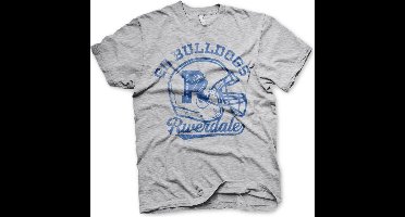 Riverdale Go Bulldogs Vintage T-Shirt Heather-Grey-L