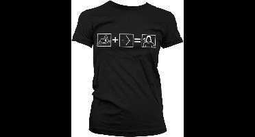 Arrow Riddle Girly T-Shirt Damen Black-S