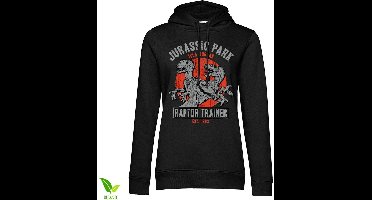 Jurassic Park - Raptor Trainer Girls Damen Hoodie Black-2XL