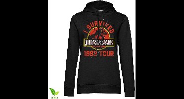Jurassic Park 1993 Tour Girls Damen Hoodie Black-XL