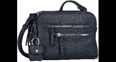TOM TAILOR schoudertas Winona Cross Bag Dark Blue donkerblauw