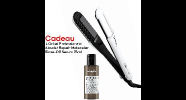 L'Oréal Professionnel SteamPod 4.0 + Haarserum cadeau - Professionele stoom stijl- & krultang + Absolut Repair Molecular Serum 75ml cadeau voor beschadigd haar