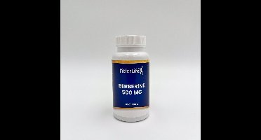 Fit for Life Berberine - 500 mg - Capsules - Gebruik gemaakt van Rebersa - Geschikt voor vegetariërs en veganisten - 90 capsules