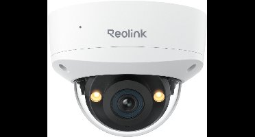 Reolink 12MP PoE beveiligings dome camera, 145° Sichtfeld, ultrahoge definitie, kleuren nachtzicht, IK10, 2-wegcommunicatie, waterdicht voor buiten - RLC-1240A