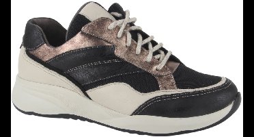 Durea 6308.608.1739-K dames veterschoenen sportief maat 38,5 (5,5) zwart