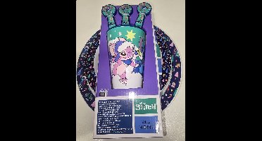 Lilo en Stitch diner set , lilo en stitch eet set, lilo en stitch servies, Kunststof servies lilo en stitch, Lilo en stitch