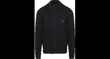 BOSS Kanozip Vest Donkerblauw - Maat XL - Heren