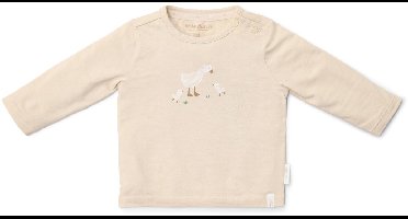 Shirt lange mouw - Zand - Newborn Naturals - Little Goose-68