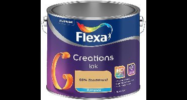 Flexa - Creations Lak Zijdeglans - 85% Zandstrand - Mengverf - 2.5 L