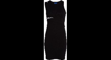 Karl Lagerfeld Jeans A2w13032 Mouwloze Korte Jurk Zwart L Vrouw