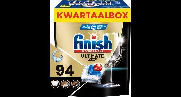 Finish Ultimate Plus All in One regular - 94 capsules - Voordeelverpakking - Vaatwastabletten